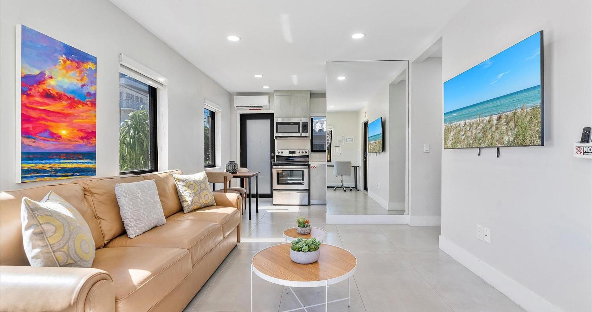 Walnut By The Sea Apartment Hollywood Bilik gambar
